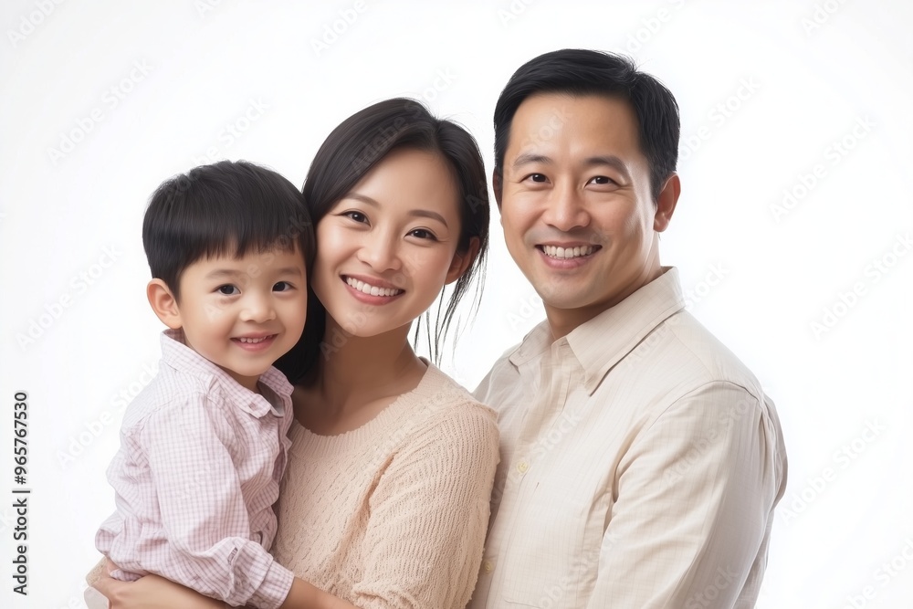 The family appears to be happy and close, and the image conveys a sense of warmth and togetherness. The family appears to be happy and close, and the image conveys a sense of warmth and togetherness.
