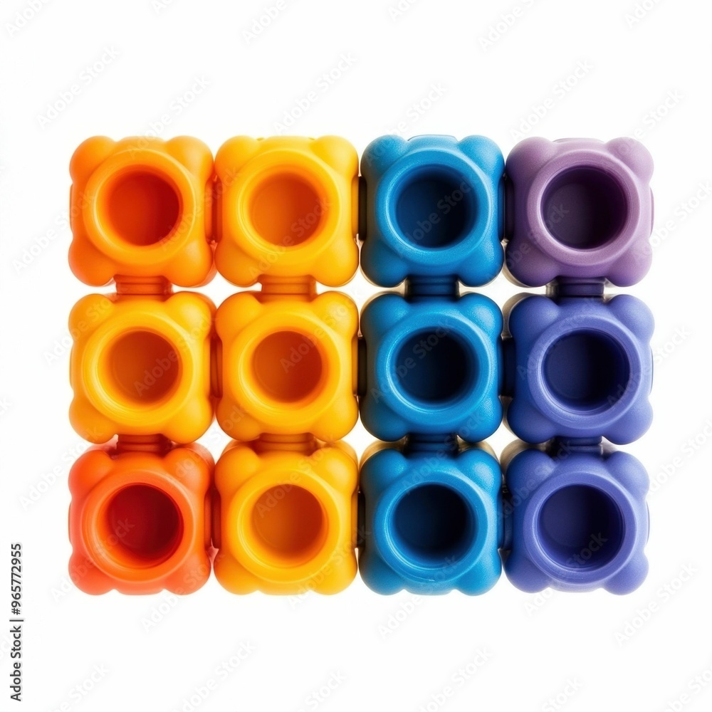 Colorful Plastic Toy Building Blocks Colorful Plastic Toy Building Blocks