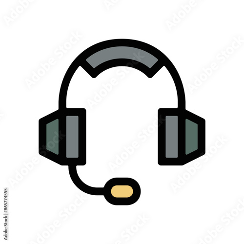 ensemble picto icones symbole appel call center sav couleur csque