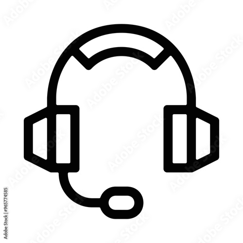 ensemble picto icones symbole appel call center sav noir gras