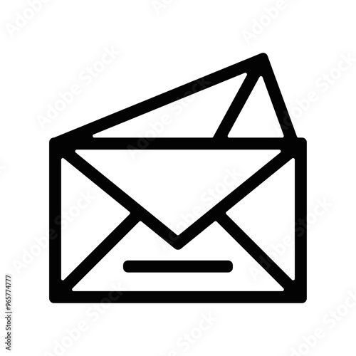 picto echange communication message mail email contact noir