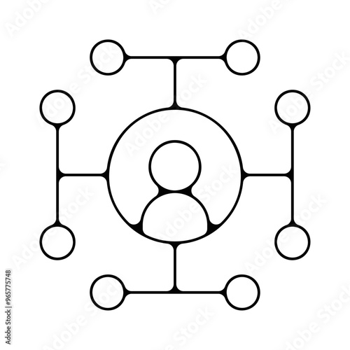 picto icones symbole liens contact equipe team relationai