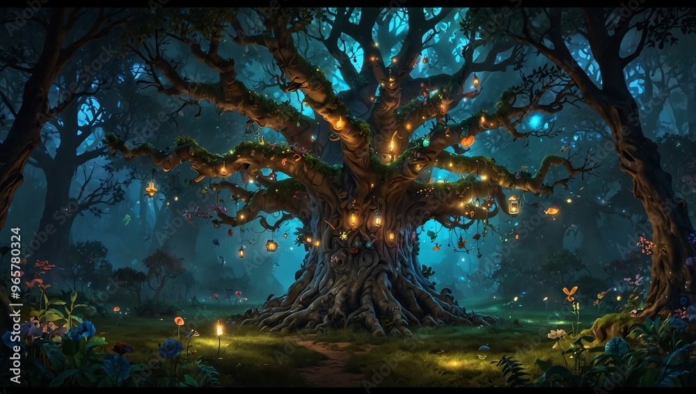 tree in the forest tree in the forest