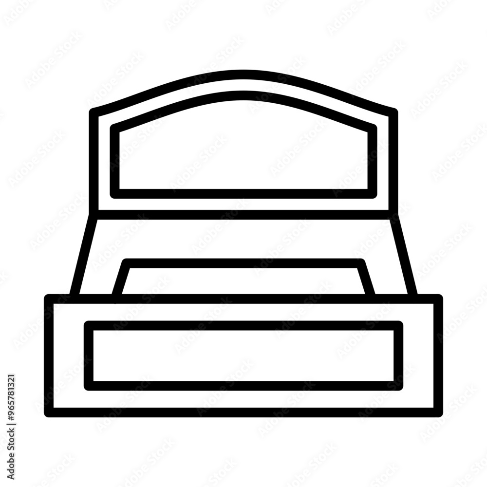 Bed line icon Bed line icon