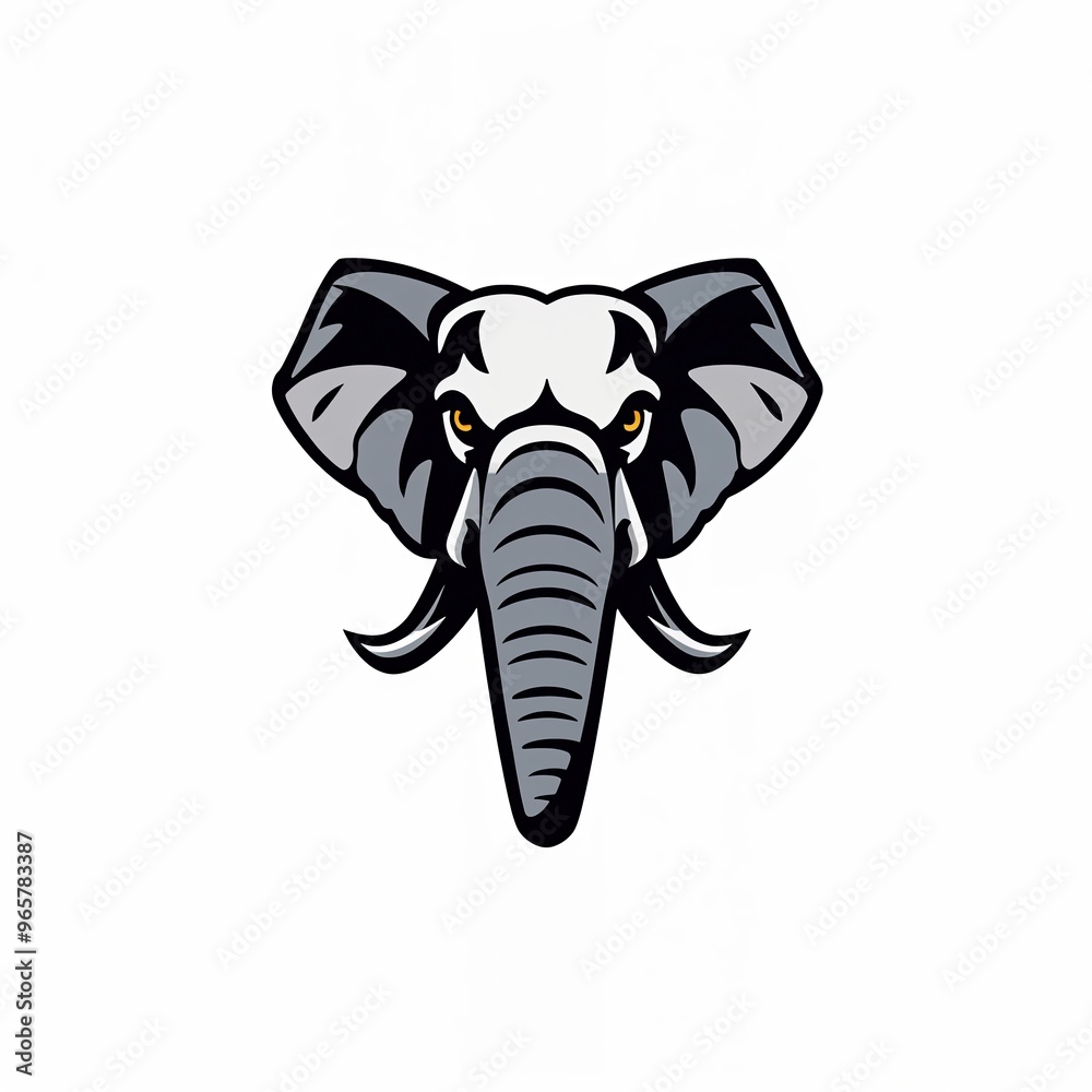 elephant isolated on white background. elephant isolated on white. illustration of an elephant. ICON. logo. elephant isolated on white background. elephant isolated on white. illustration of an elephant. ICON. logo.