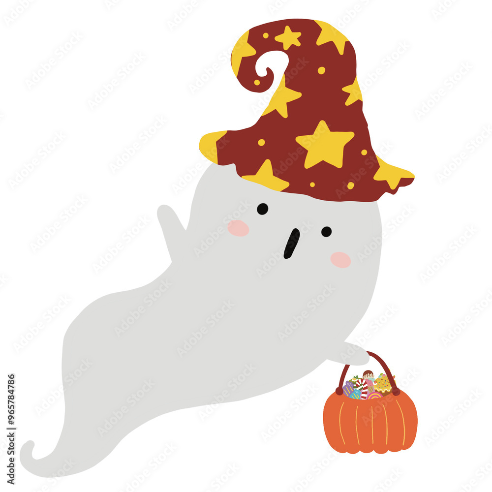 halloween spooky character illustration