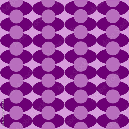 seamless pattern with circles, illustration