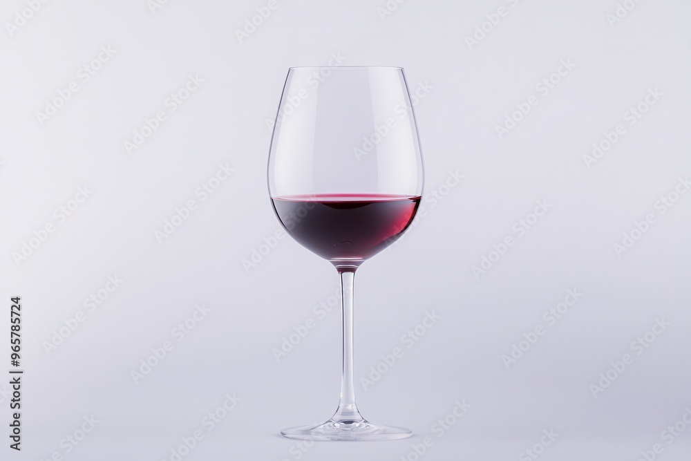 Glass of red wine isolated on white background Glass of red wine isolated on white background