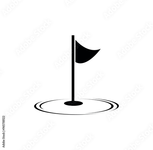 mini golf icon