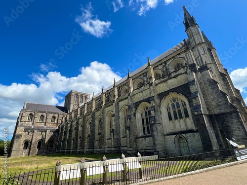 Winchester Cathedral in Winchester, England photo