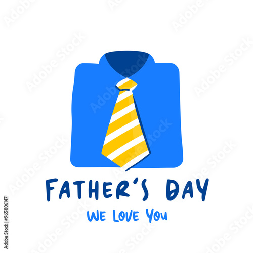 Love father illustration
