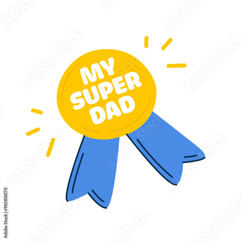 My super dad illustration