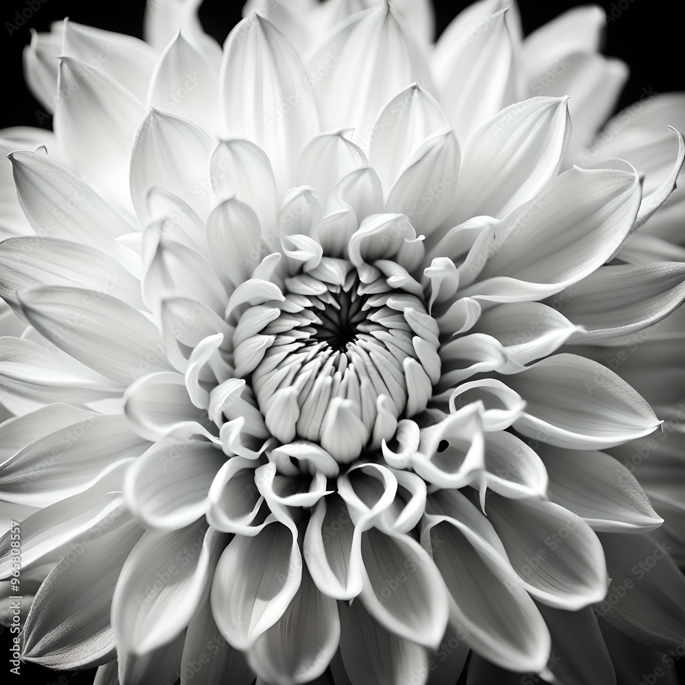 black and white dahlia black and white dahlia