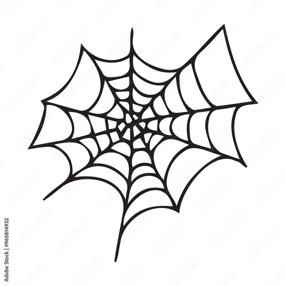 Spider web. Halloween design and decoration. Transparent background illustration. Spider web. Halloween design and decoration. Transparent background illustration.