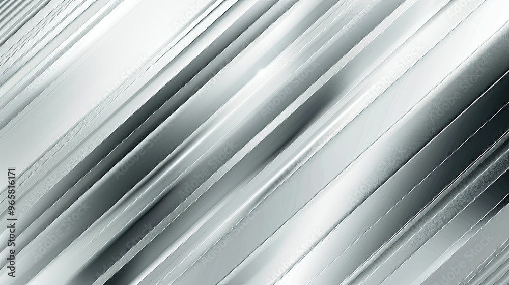 A sleek, metallic background featuring diagonal lines, creating a modern and dynamic visual effect.