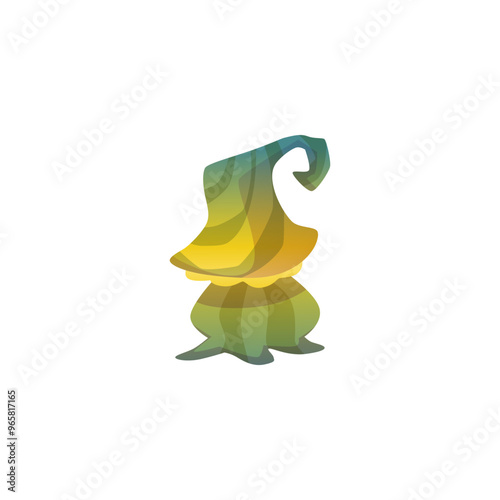 Whimsical mushroom vector illustration for games