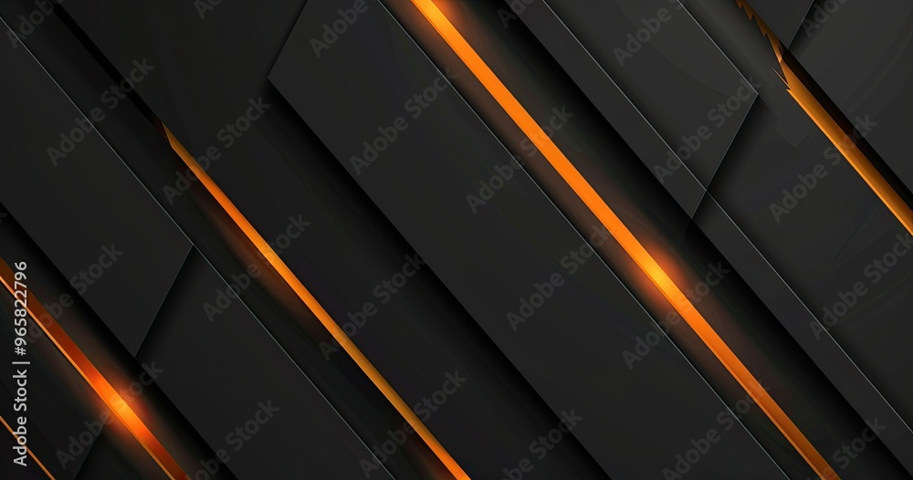 A sleek, modern abstract design featuring dark geometric shapes with glowing orange accents, ideal for backgrounds or tech themes. A sleek, modern abstract design featuring dark geometric shapes with glowing orange accents, ideal for backgrounds or tech themes.
