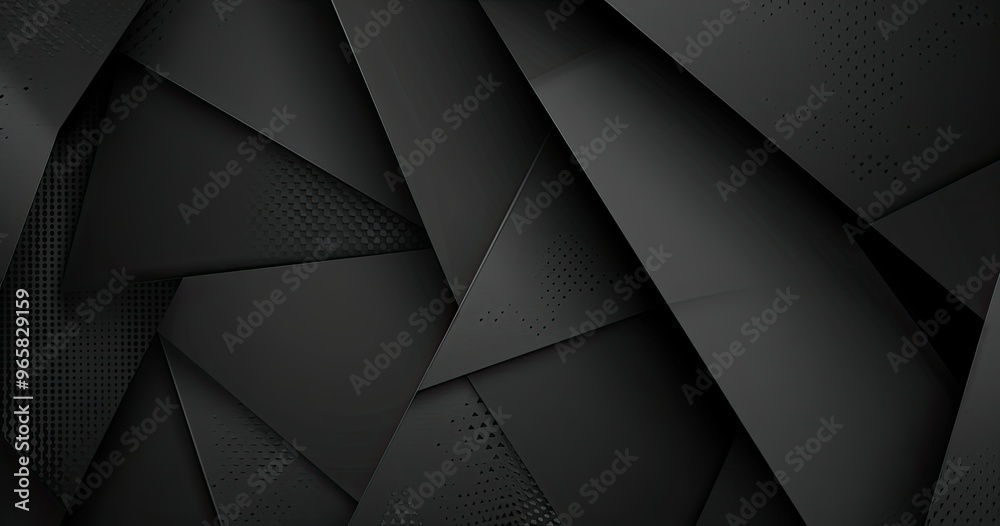 A sleek, modern abstract design featuring layered black geometric shapes with subtle textures and gradients. A sleek, modern abstract design featuring layered black geometric shapes with subtle textures and gradients.