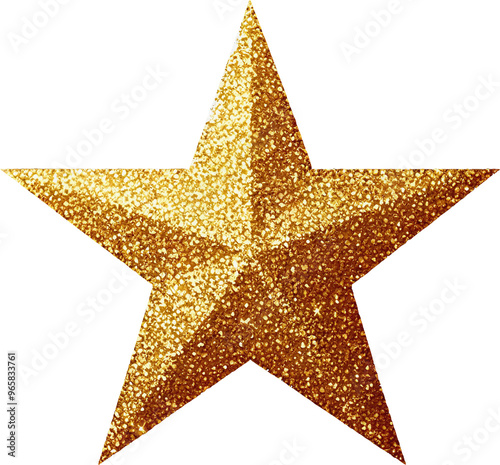 Gold 5 Stars clipart transparent background cutout png