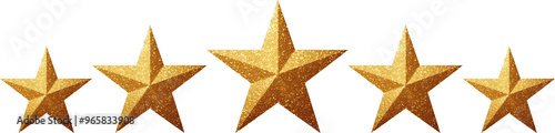 Gold stars glitter clipart transparent background cutout png