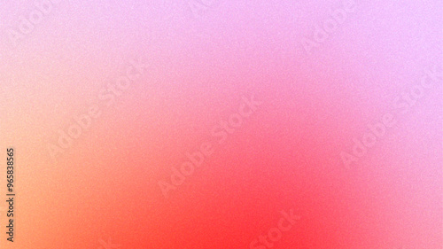 A warm and inviting gradient blending pink, orange, and yellow, with a grainy textured effect.