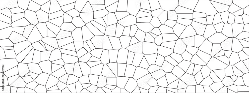 Abstract Cracked Mosaic Pattern Vector Background in Monochrome - Geometric Irregular Shapes, 3D Shadow Effect, Suitable for Decorative Art, Modern Designs, Wallpapers, Posters, Brochures, and Digital Abstract Cracked Mosaic Pattern Vector Background in Monochrome - Geometric Irregular Shapes, 3D Shadow Effect, Suitable for Decorative Art, Modern Designs, Wallpapers, Posters, Brochures, and Digital