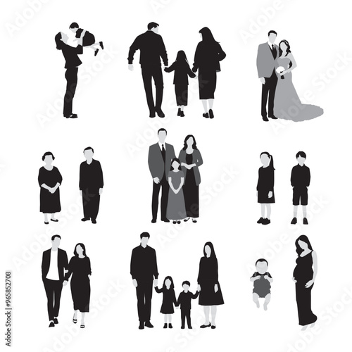 Silhouette of life