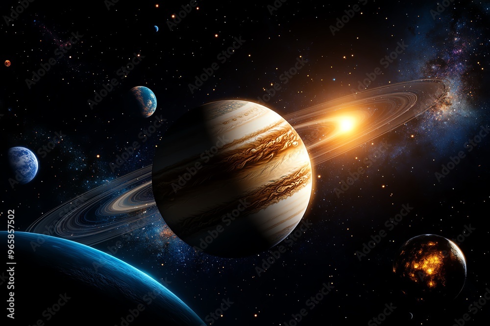 Algebra and astronomy combined as students use math to calculate the distance between stars and planets Algebra and astronomy combined as students use math to calculate the distance between stars and planets