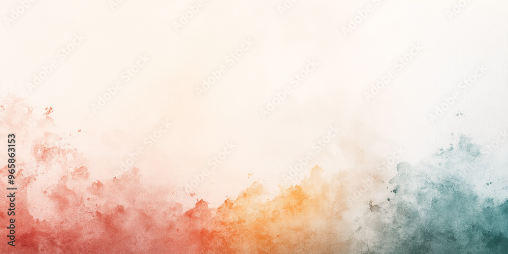 Obraz premium A colorful painting with a lot of texture and brush strokes