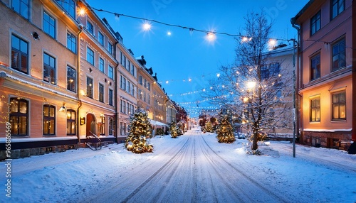 Christmas in Helsinki, Finland. 