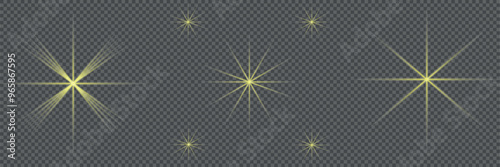 Sparkling stars, twinkling and flashing lights.lignt stars
