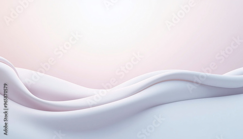 Minimalistic Abstract Background with Soft Curves and Delicate Gradients - Perfect for Modern Branding, Digital Platforms, or Product Packaging
