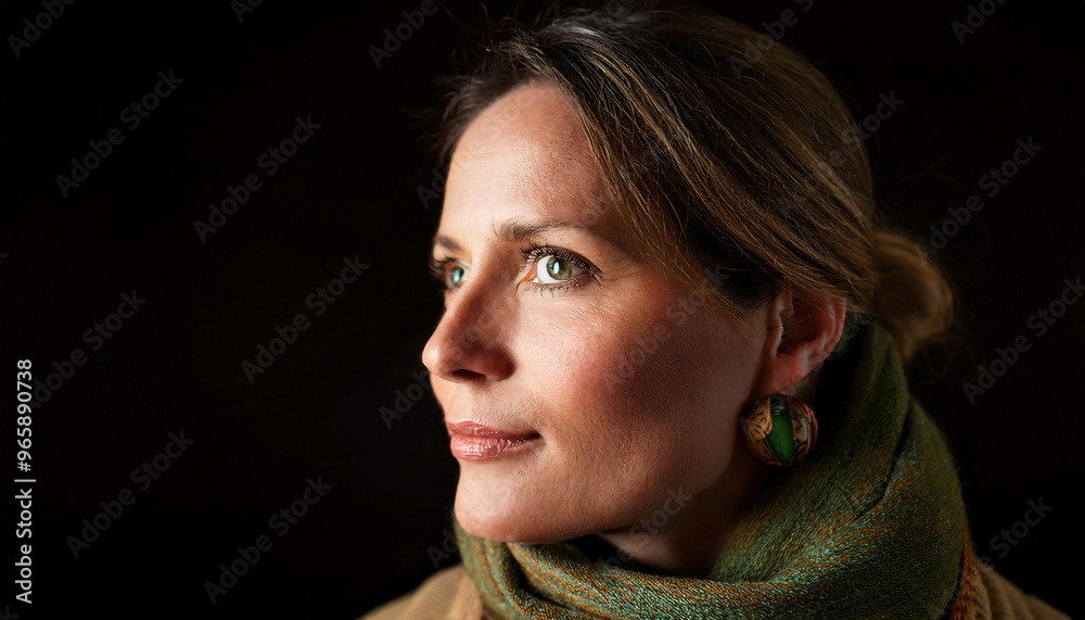 Headshot with Eco-Friendly Accessories Headshot with Eco-Friendly Accessories