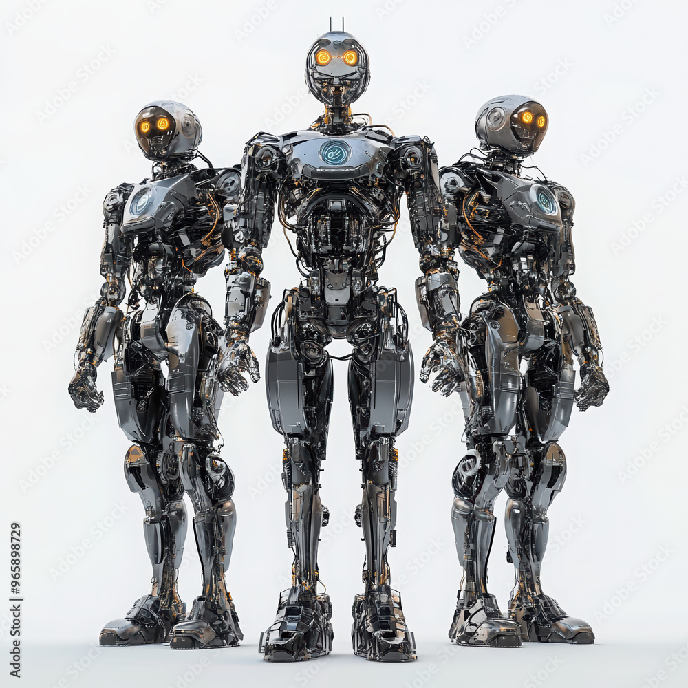 robot automation technology science fiction futuristic artificial intelligence black robot humanoid robot advanced robotics robot design mechanical beings three robots robot automation technology science fiction futuristic artificial intelligence black robot humanoid robot advanced robotics robot design mechanical beings three robots