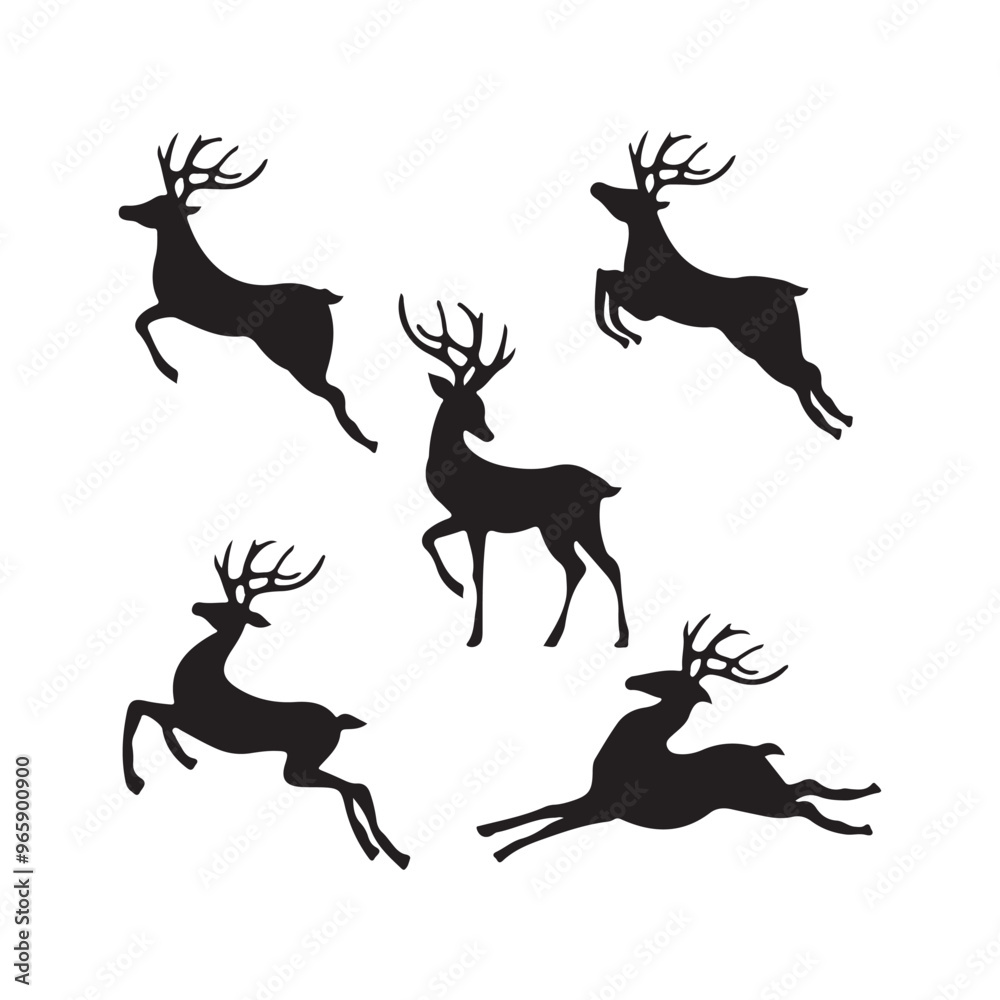 christmas silhouette christmas silhouette