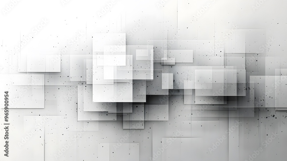 A contemporary abstract design with white and grey geometric patterns, gently blurred for a smooth, elegant background. A contemporary abstract design with white and grey geometric patterns, gently blurred for a smooth, elegant background.