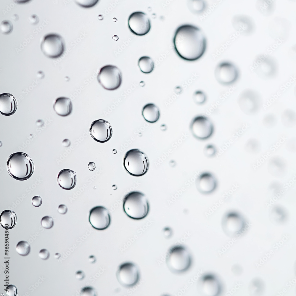 water drops rain moisture clear background nature fluid droplets transparency texture reflections surface glass clean freshness wet abstract splash 