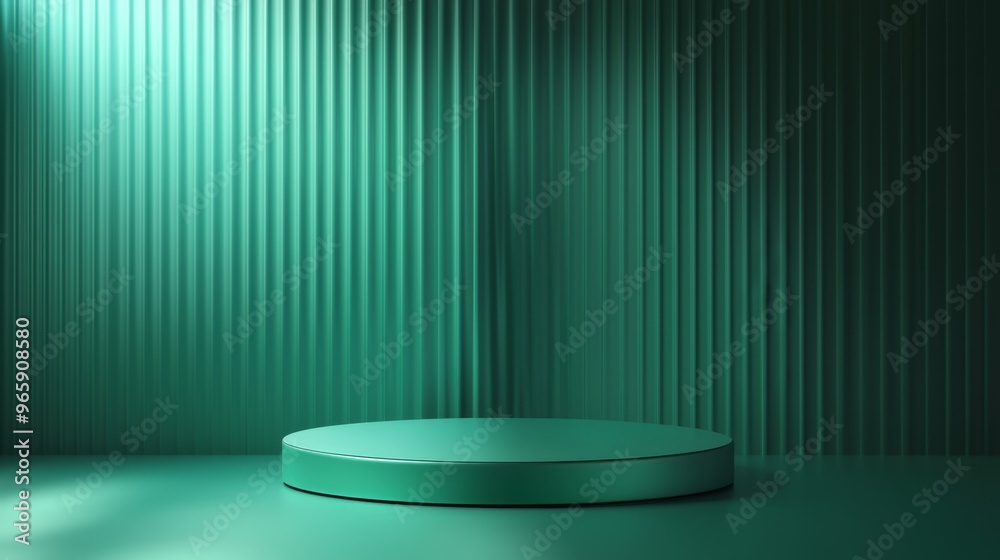 Emerald Crystal Minimalistic Product Display Podium. Emerald Crystal Minimalistic Product Display Podium.