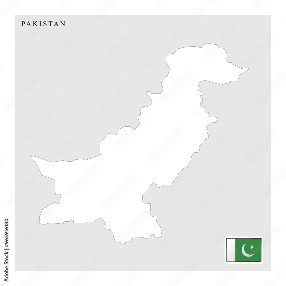 pakistan country map and flag.eps pakistan country map and flag.eps