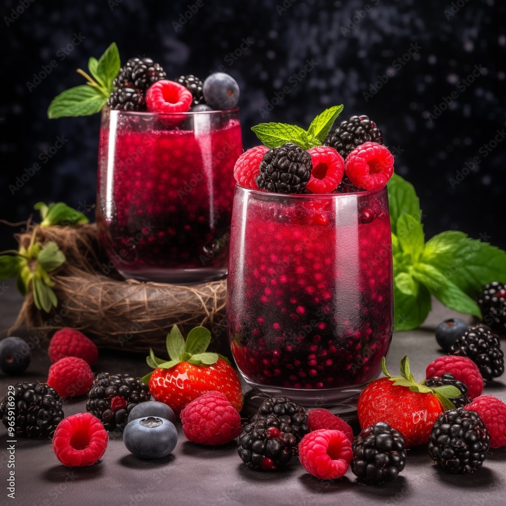 Chia Pudding with Fresh Berries – A Healthy Superfood Dessert Chia Pudding with Fresh Berries – A Healthy Superfood Dessert