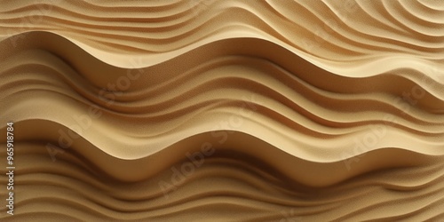 Abstract wavy pattern in warm tones.