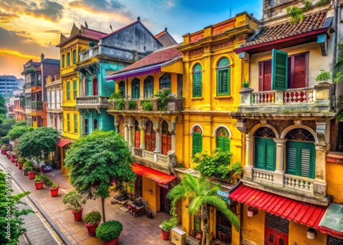 hanoi old quarter historic district vibrant atmosphere colonial past