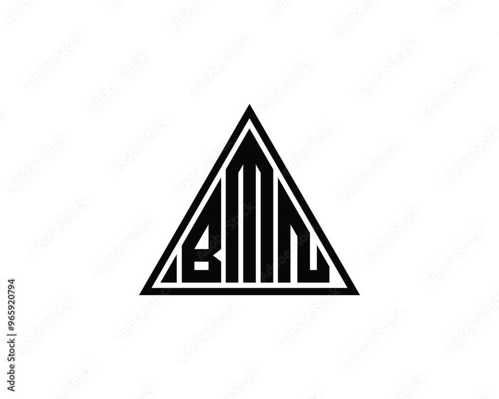 BMN logo design vector template. BMN BMN logo design vector template. BMN