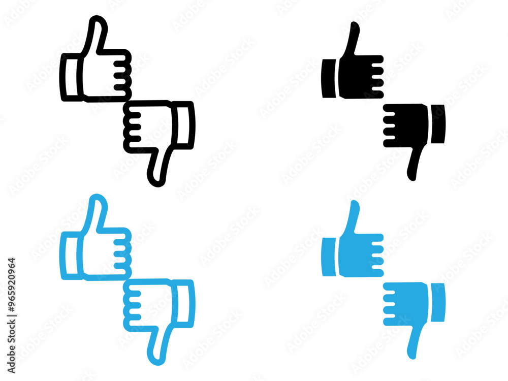 Criticism icon (2) black and white vector outline sign Criticism icon (2) black and white vector outline sign