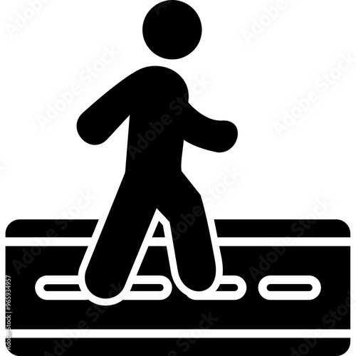 Pedestrian Crossing Icon