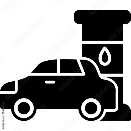 Fueling Car Icon