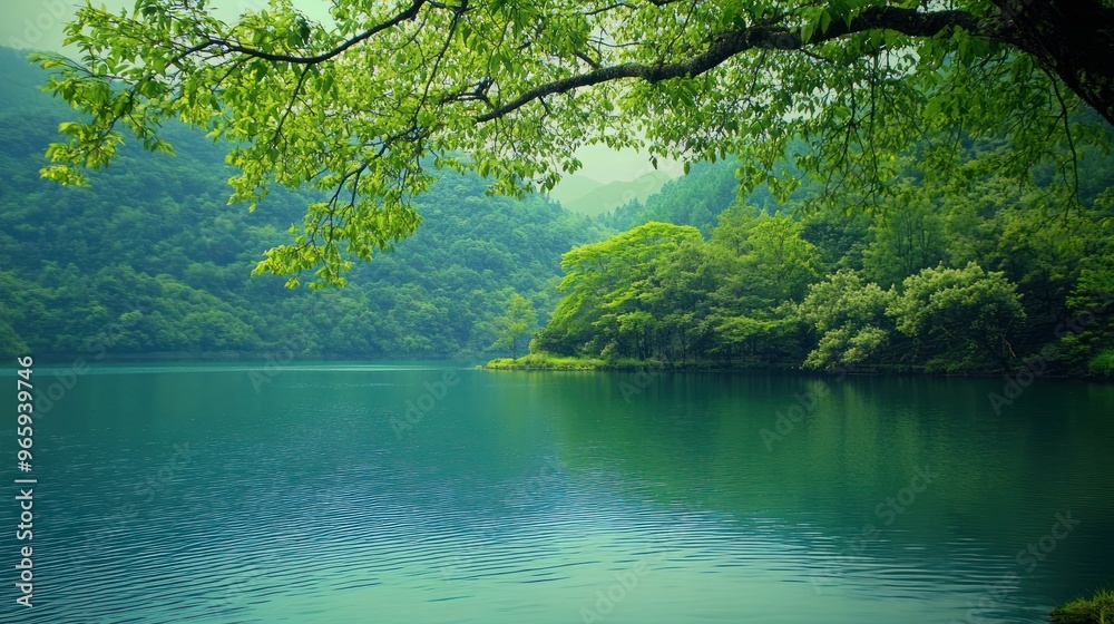 Beautiful Nature Lake Landscape Beautiful Nature Lake Landscape