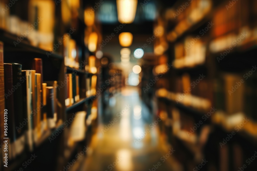 Soft blurred abstract library background with books, peaceful reading vibe. Soft blurred abstract library background with books, peaceful reading vibe.