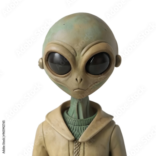 Obraz na płótnie clay alien