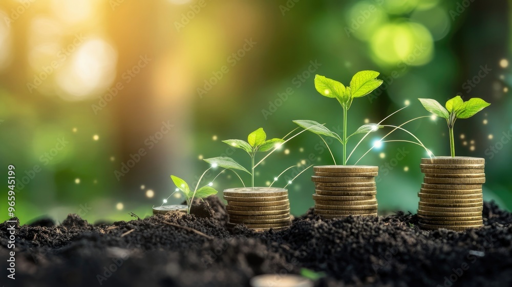 The imagery conveys the idea that innovation in the financial sector is the seed for growth, fostering a healthier and more sustainable financial ecosystem, Financial innovations enable The imagery conveys the idea that innovation in the financial sector is the seed for growth, fostering a healthier and more sustainable financial ecosystem, Financial innovations enable